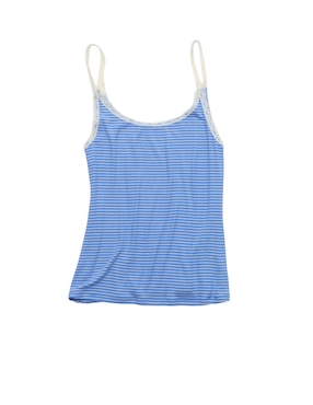 Playera pijama Aerie estampado a rayas para mujer