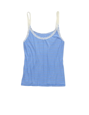Playera pijama Aerie estampado a rayas para mujer
