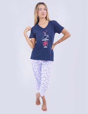 Conjunto pijama Twins para mujer