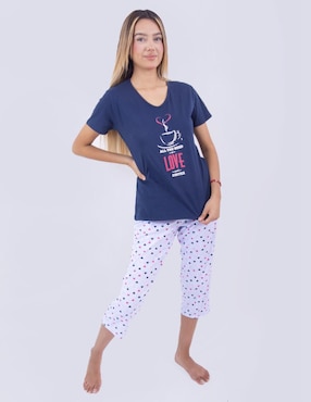 Conjunto pijama Twins para mujer
