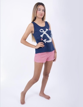 Conjunto pijama Twins para mujer