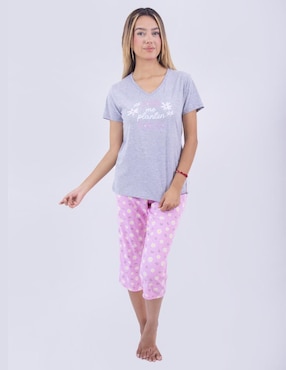 Conjunto pijama Twins para mujer