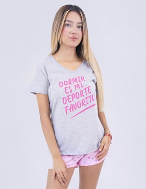 Conjunto pijama Twins para mujer