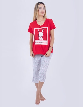 Conjunto pijama Twins para mujer