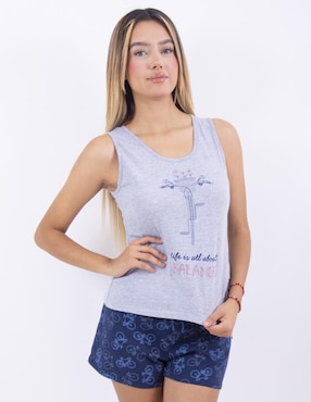 Conjunto pijama Twins para mujer