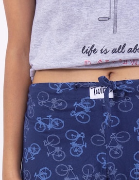 Conjunto pijama Twins para mujer