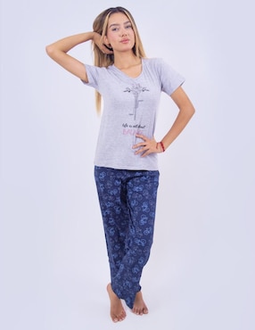 Conjunto pijama Twins para mujer