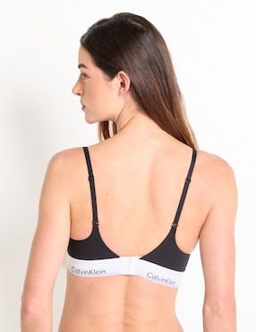 Brassiere plunge Calvin Klein con copa para mujer