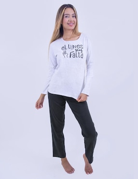 Conjunto pijama Twins para mujer