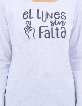Conjunto pijama Twins para mujer