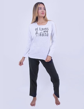 Conjunto pijama Twins para mujer