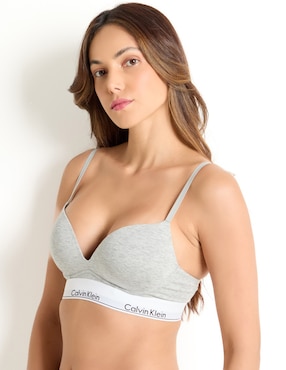 Brassiere demi Calvin Klein con copa para mujer
