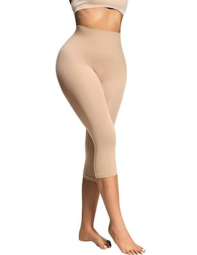 Legging control de abdomen Shapely con compresión media para mujer