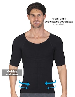Camiseta tipo faja Bellaform con compresión media para hombre