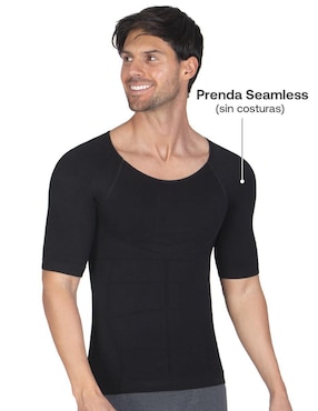 Camiseta tipo faja Bellaform con compresión media para hombre