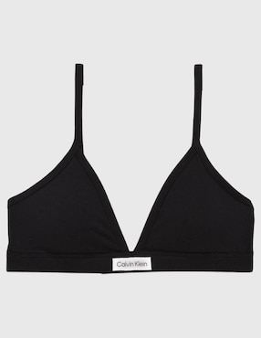 Brassiere triangle Calvin Klein copa preformada para mujer