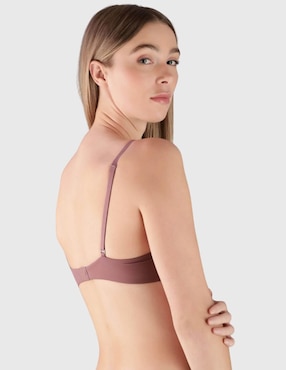 Brassiere plunge Calvin Klein copa preformada para mujer