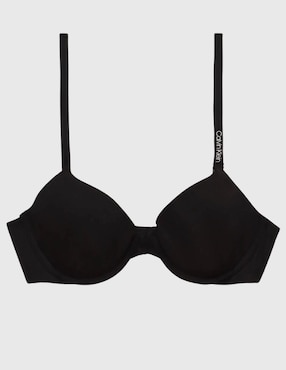 Brassiere demi Calvin Klein copa preformada para mujer