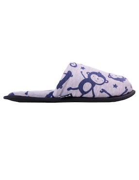 Pantufla Twins para mujer