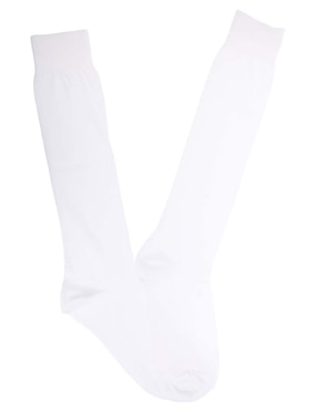 Set calceta Punto Blanco de algodón para mujer 2 pares