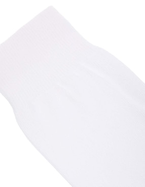 Set calceta Punto Blanco de algodón para mujer 2 pares