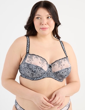 Brassiere demi Fantasie copa preformada para mujer