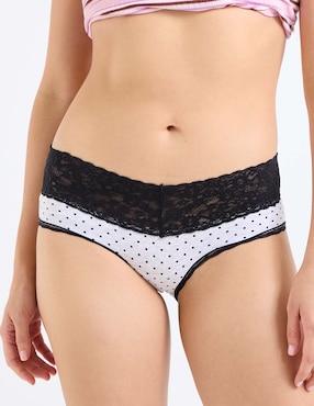 Hipster Aerie de algodón para mujer