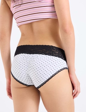 Hipster Aerie de algodón para mujer