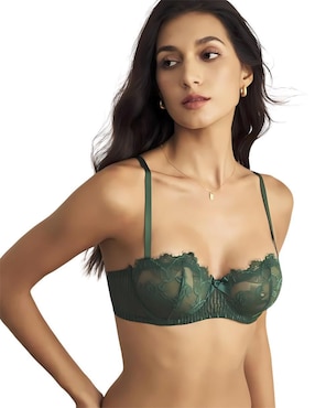 Brassiere balconette Femica copa push up para mujer
