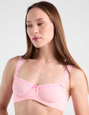 Brassiere balconette Free People con copa para mujer
