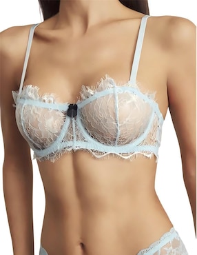 Brassiere balconette Femica media copa para mujer