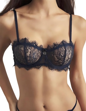 Brassiere balconette Femica media copa para mujer