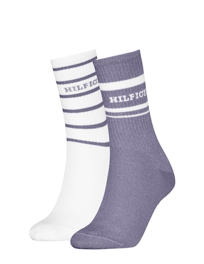 Calcetín Tommy Hilfiger de algodón para mujer 2 pares