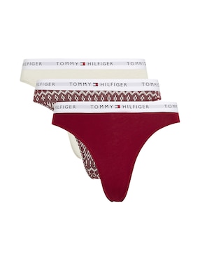 Set bikini Tommy Hilfiger de algodón para mujer