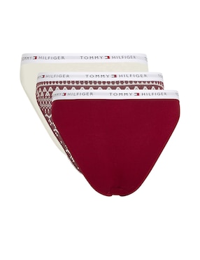 Set bikini Tommy Hilfiger de algodón para mujer