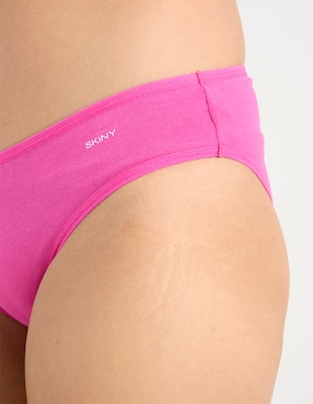 Set bikini Skiny de algodón para mujer