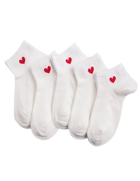 Tín Muytu de algodón para mujer 5 pares