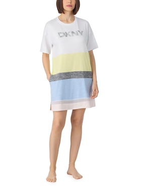 Camisón DKNY estampado a rayas
