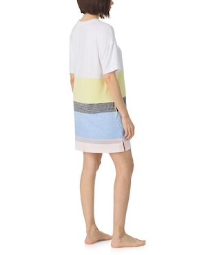 Camisón DKNY estampado a rayas