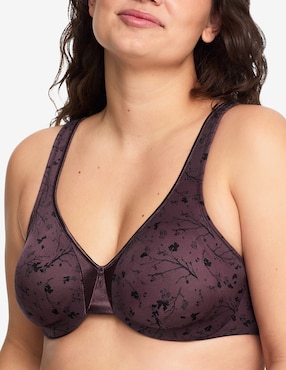 Brassiere demi Warner's copa preformada para mujer