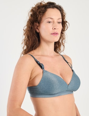 Brassiere plunge Warner's copa preformada para mujer