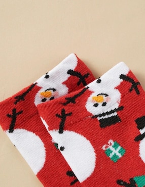 Set de calcetín navideño Muytu para mujer 4 pares