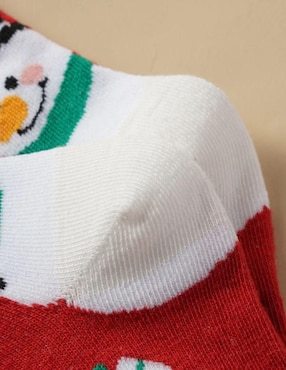 Set de calcetín navideño Muytu para mujer 4 pares
