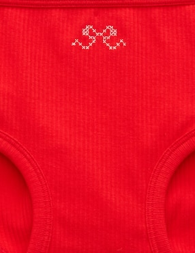 Hipster Aerie de algodón para mujer