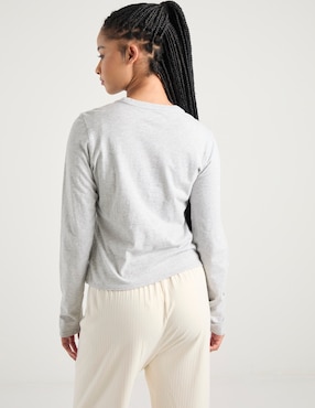 Playera pijama navideña Aerie para mujer