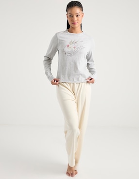 Playera pijama navideña Aerie para mujer