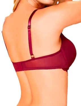 Brassiere demi vicky form con copa para mujer