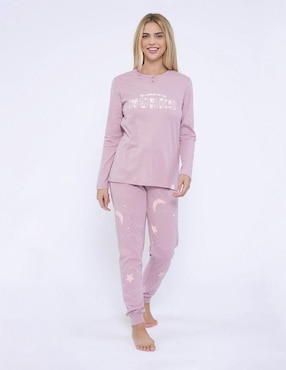 Conjunto pijama Muydemi Nubes para mujer