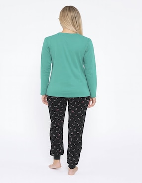 Conjunto pijama Muydemi Navideño para mujer