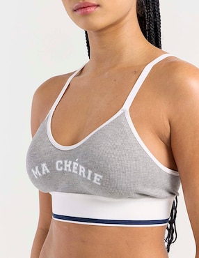 Brassiere peto medio That's It con copa para mujer